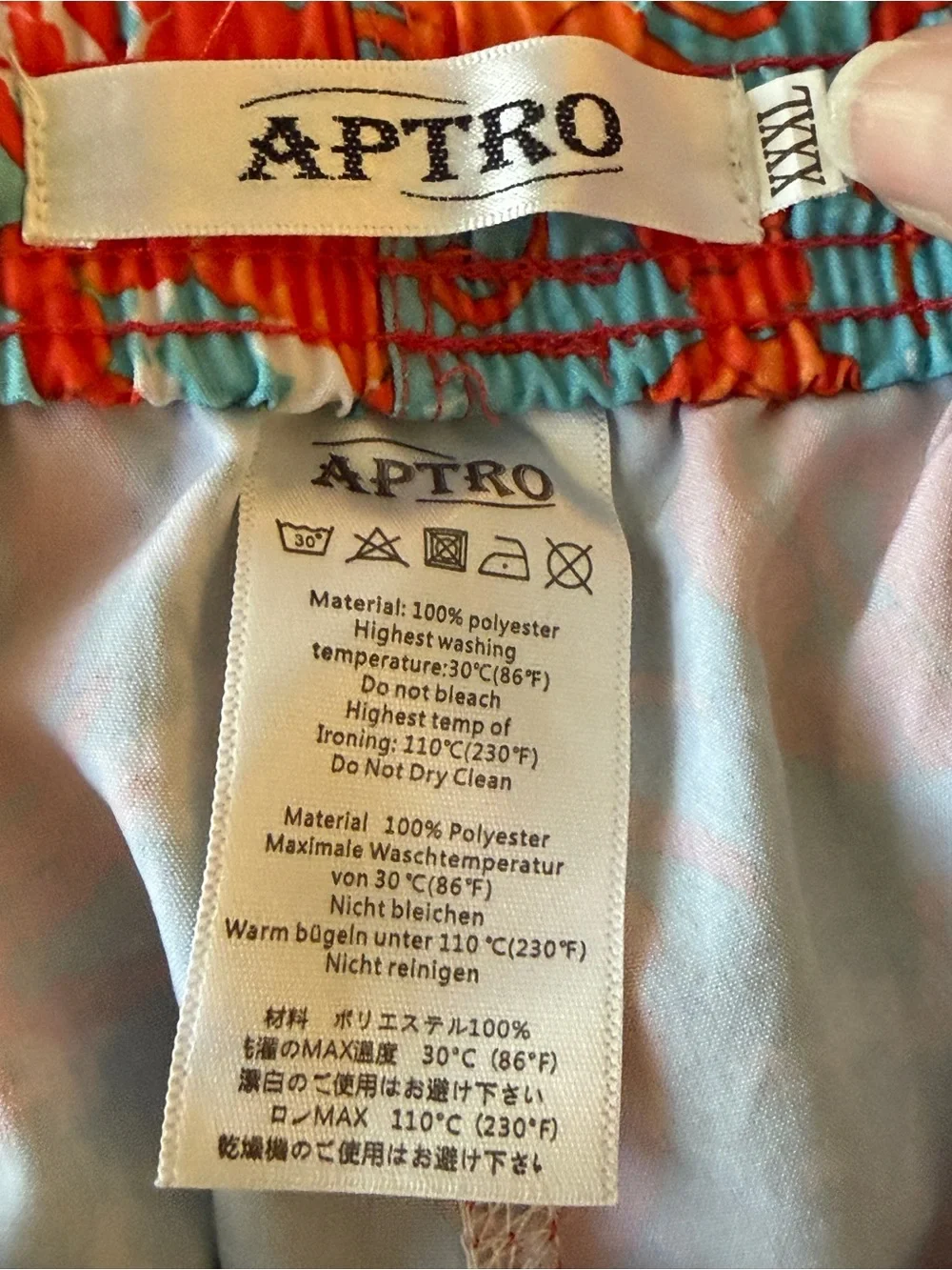Aptro teal blue